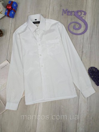 Рубашка для мальчика Pan Filo с длинным рукавом белая
Cостояние: б/у, в идеально. . фото 2