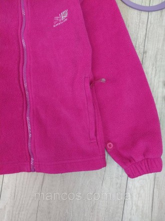 Кофта для девочки Karrimor флисовая розовая на молнии 
Состояние: б/у, в очень х. . фото 4