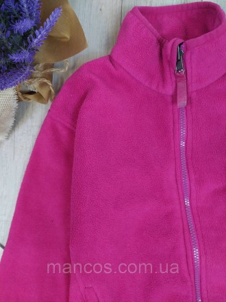 Кофта для девочки Karrimor флисовая розовая на молнии 
Состояние: б/у, в очень х. . фото 3