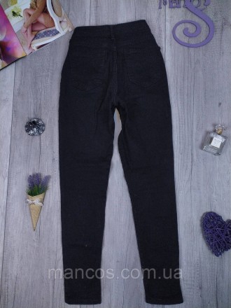 Женские джинсы Zeo Basic чорные
Состояние: б/у, в идеальном состоянии 
Производи. . фото 5