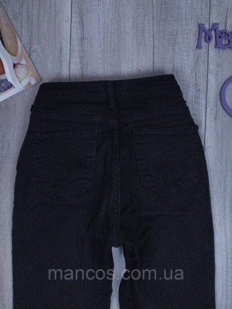 Женские джинсы Zeo Basic чорные
Состояние: б/у, в идеальном состоянии 
Производи. . фото 6