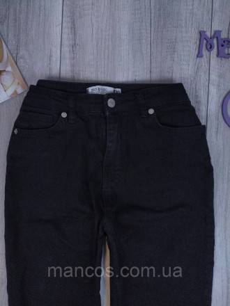 Женские джинсы Zeo Basic чорные
Состояние: б/у, в идеальном состоянии 
Производи. . фото 3