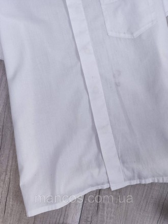 Рубашка для мальчика с коротким рукавом, карманом. Застежка пуговицы с потайной . . фото 5