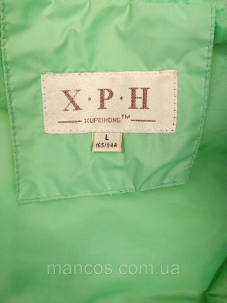 Женская демисезонная куртка Xupeihong мятного цвета
Состояние б/у, в идеальном с. . фото 10