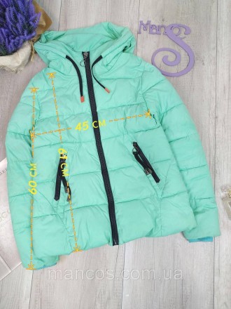 Женская демисезонная куртка Xupeihong мятного цвета
Состояние б/у, в идеальном с. . фото 9