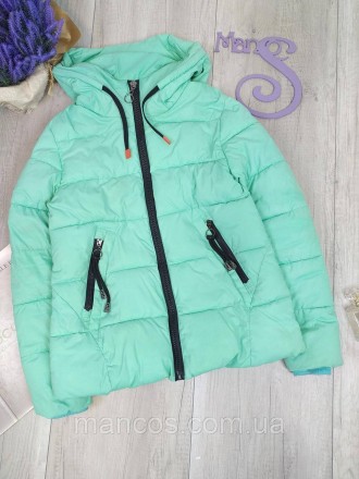 Женская демисезонная куртка Xupeihong мятного цвета
Состояние б/у, в идеальном с. . фото 2