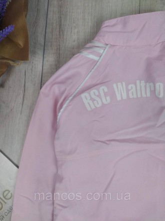 Спортивная кофта для девочки Adidas розовая 
Состояние б/у, в идеальном состояни. . фото 6