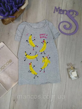 Красивая и модная детская футболка для девочки с оригинальною апликациєю, рисунк. . фото 3