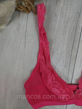 Бюстгальтер Boux Avenue розовый с кружевом без чашечек
Состояние б/у, в идеально. . фото 4