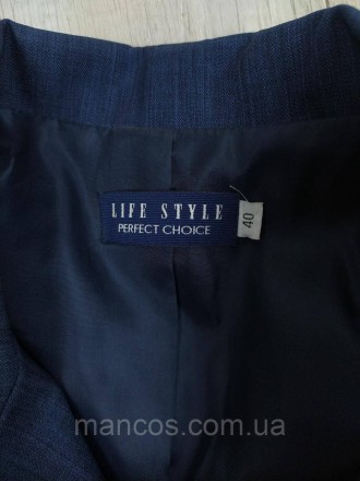 Женский брючный костюм Life style демисезонный синий пиджак и брюки
Состояние б/. . фото 11
