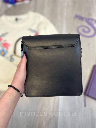 Женская кожаная сумка Genuine Leather черная через плечо
Производитель: Genuine . . фото 4