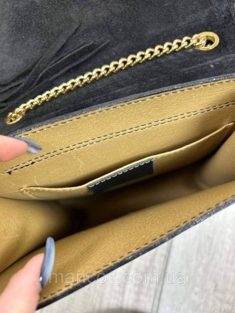 Женская кожаная сумка Genuine Leather черная через плечо
Производитель: Genuine . . фото 8