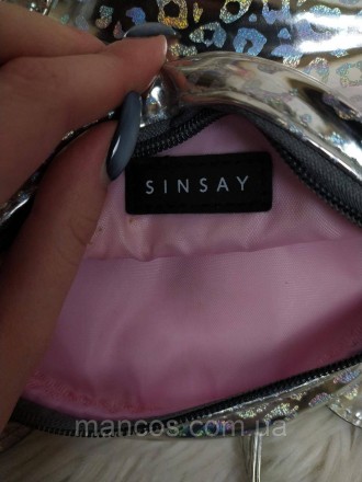 Детская сумка Sinsay для девочки через плечо с изображением кота. Маленькая, кру. . фото 9