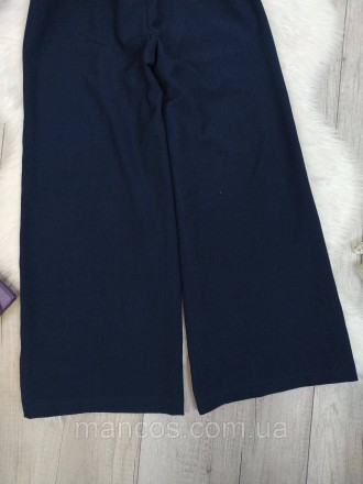 Эти стильные синие широкие брюки станут отличным выбором для вашей девочки, соче. . фото 7