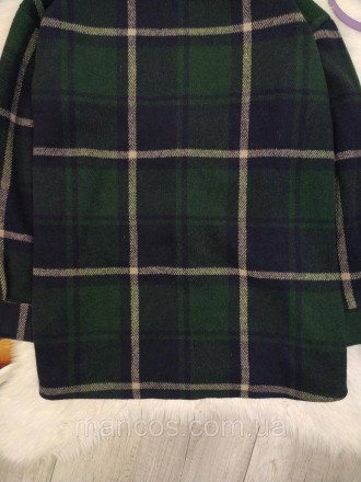 Обновите свой осенний и зимний гардероб стильной и уютной зелёной рубашкой в кле. . фото 8