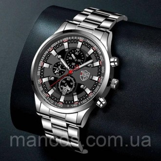 Новые модные мужские кварцевые наручные часы изготовлены из прочной нержавеющей . . фото 3