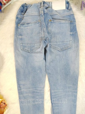 Превосходные голубые джинсы для девочки от бренда Denim, в отличном состоянии. П. . фото 6