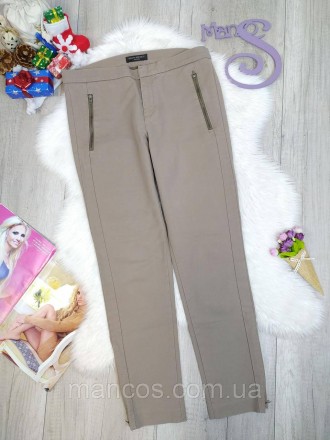 Стильные женские брюки Banana Republic Addison в цвете бежевого оттенка. Брюки о. . фото 2