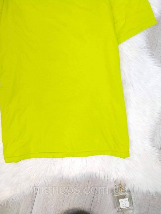 Зелёная футболка с роботом – стильное и удобное решение для вашего гардероба. Эт. . фото 7