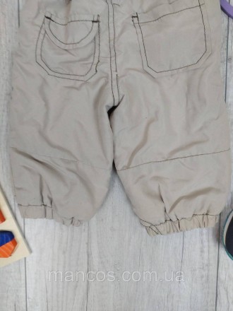 Теплые бежевые штаны от Okay - забота о комфорте и стиле вашего малыша! Размер 4. . фото 7