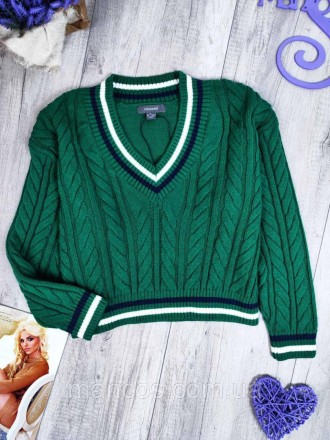 Женский новый пуловер Primark. Мягкий теплый акриловый пуловер с V-образным выре. . фото 3