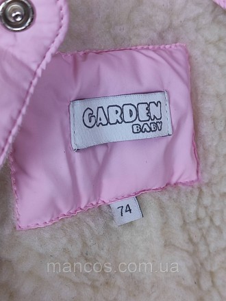 Комплект б/у для девочки состоит из розового комбинезона с капюшоном и розовой ш. . фото 11