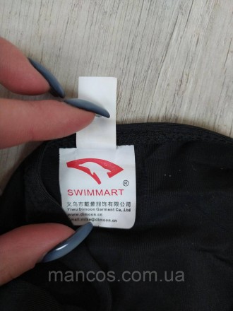 Модный сплошной купальник Swimmart с эффектными вырезами черного цвета. 
Купальн. . фото 8