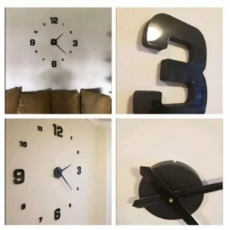 Стильные настенные часы DIY Clock NEW с цифрами
Стильные и креативные настенные . . фото 5