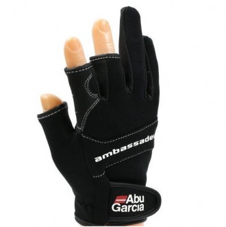 Перчатки для рыбалки ABU GARCIA STRETCH GLOVE, размер XL
Данная модель перчаток . . фото 2