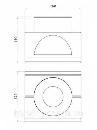 Благодаря деликатной и детальной обработке, настольный биокамин Kivo Tabletop ид. . фото 7