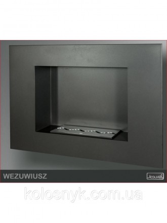 Биокамин WEZUWIUSZ Slim – это изысканная и оригинальная модель настенного камина. . фото 2