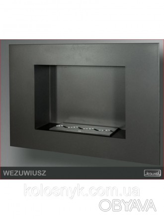 Биокамин WEZUWIUSZ Slim – это изысканная и оригинальная модель настенного камина. . фото 1