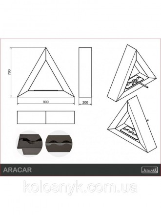 Биотопливный камин Aracar – идеальное сочетание минималистической формы и интере. . фото 7