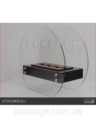 Биокамин Stromboli 100 – это модель, созданная для людей, ценящих универсальност. . фото 5