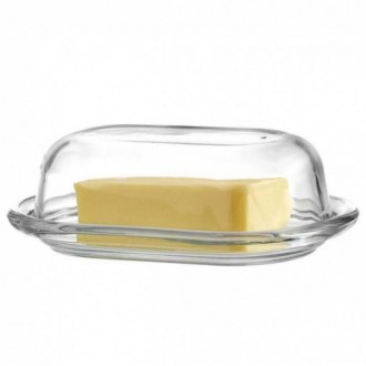Маслянка виготовлена з високоякісного прозорого скла без відтінків. Ідеально про. . фото 2