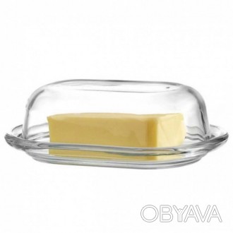 Маслянка виготовлена з високоякісного прозорого скла без відтінків. Ідеально про. . фото 1