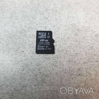 Универсальная карта памяти Kingston 16 Gb microSDHC class10 Маленькая но очень м. . фото 1