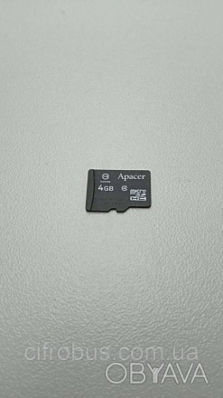 MicroSD 4Gb - компактное электронное запоминающее устройство, используемое для х. . фото 1