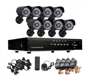 Система відеоспостереження CCTV XVR-TO801N на 8 камер - стаціонарна система віде. . фото 2