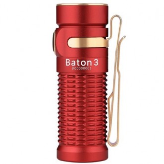 Фонарь Olight Baton 3 Red
Baton 3 - это новая модернизированная версия одного из. . фото 4