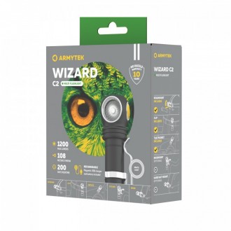 Налобный фонарь Armytek Wizard v4 C2 Magnet USB + 18650 3200 mAh
Инженеры канадс. . фото 8