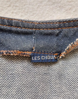 Продам стильный джинсовый жилет/жилетку марки Les Chouan в отличном состоянии. П. . фото 9