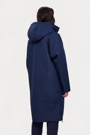 Длинная стеганая куртка oversize от финского бренда Finn Flare. В боковых швах п. . фото 5