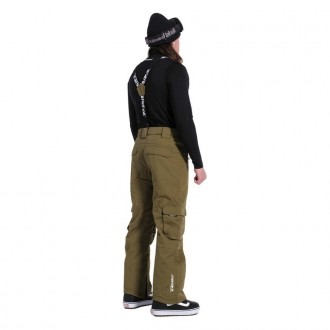 Rehall Picker – мужские горнолыжные брюки с подтяжками. Мембрана ReTech Dryshell. . фото 4