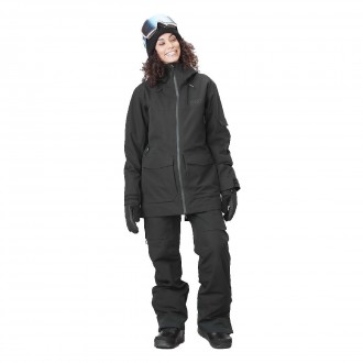 Picture Organic U16 – женская монохромная куртка для фрирайда в лаконичном дизай. . фото 4