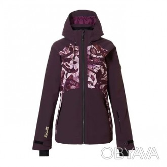 Rehall Kiki W – тёплая женская куртка в стильной расцветке для горнолыжного спор. . фото 1