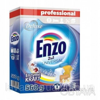 Стиральный порошок Enzo universal прекрасное средство для стирки одежды любого т. . фото 1