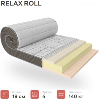 
Ортопедический матрас Relax Roll 19см (скрутка) от ЕММ
Коллекция: Take&GO
Описа. . фото 2