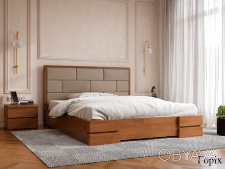 Кровать «Тоскана» является уникальной моделью, выполненной из натурального сосно. . фото 1