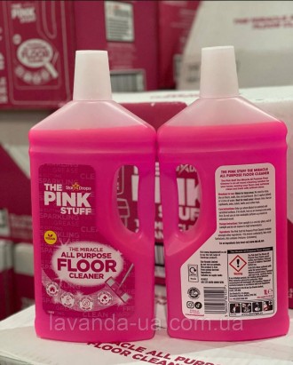 Описание
Универсальное средство для мытья пола The Pink Stuff Miracle All Purpos. . фото 4